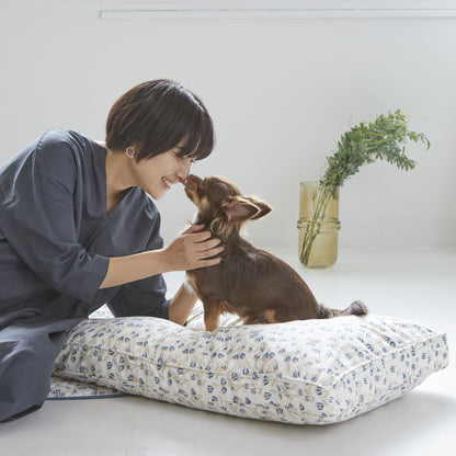 ペット用　クッション ワイルドフラワー柄